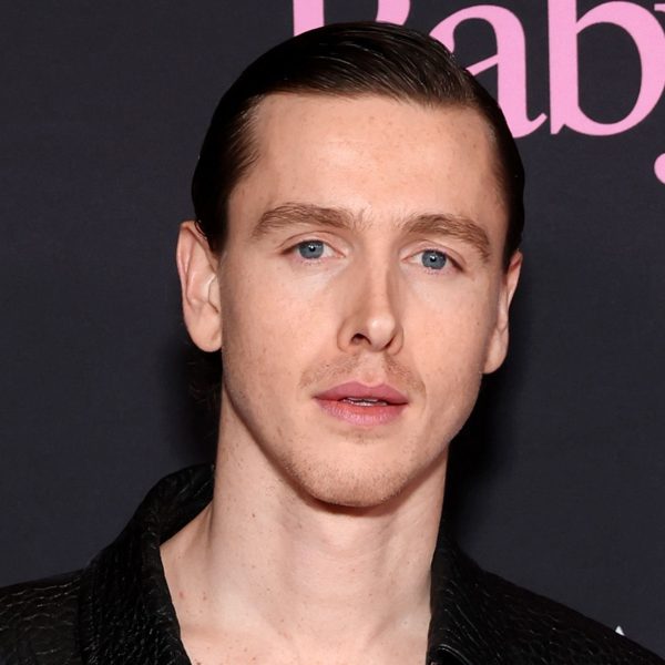 Harris Dickinson’s Hair: Slick Side Parted Medium Length Hairstyle