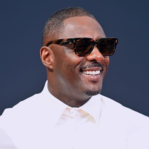 Idris Elba: Afro Buzz Cut With Medium Fade
